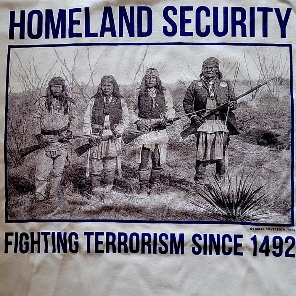 "Homeland Security" T-shirt Large New